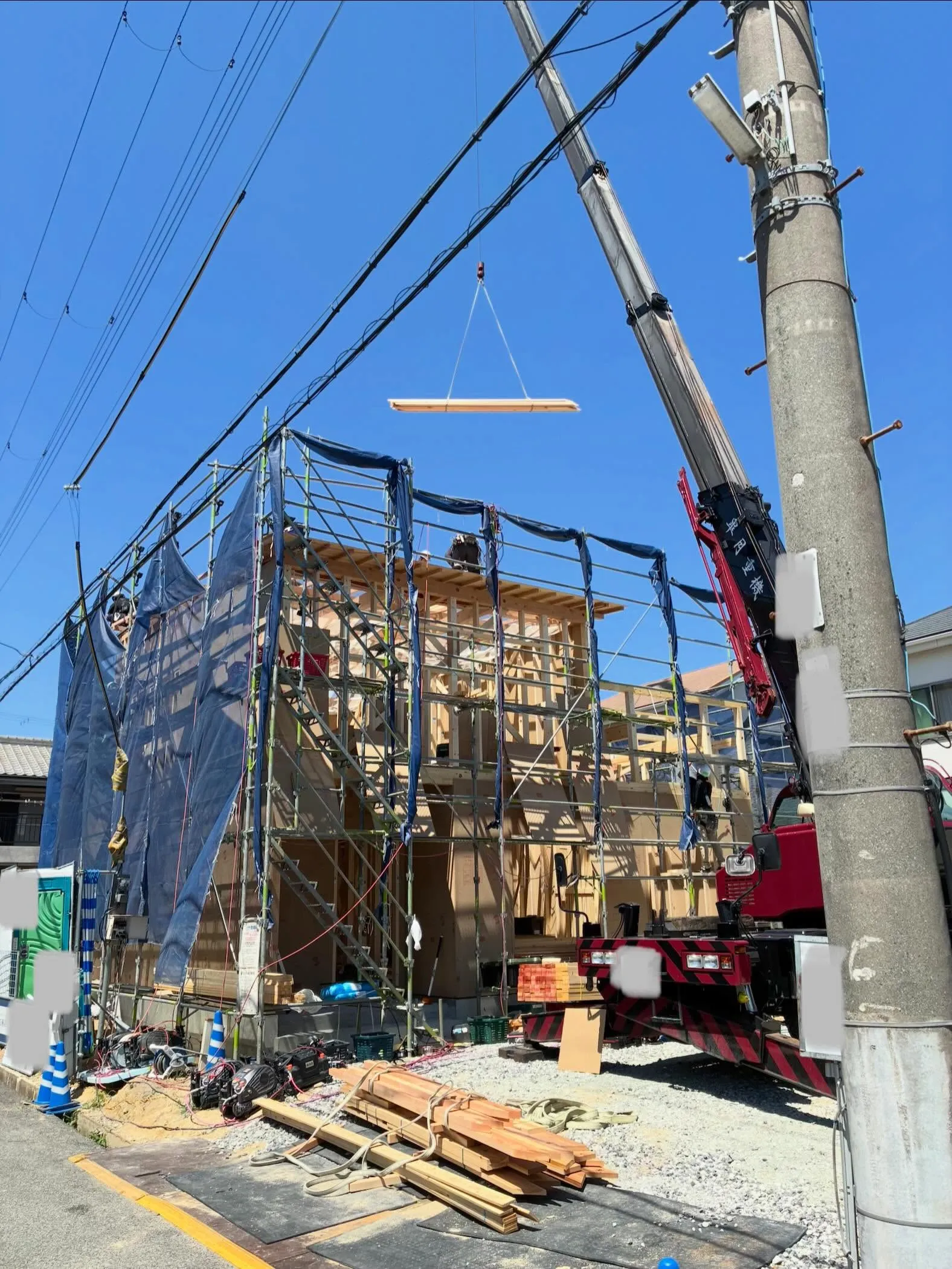 上棟工事👷7件目〜！