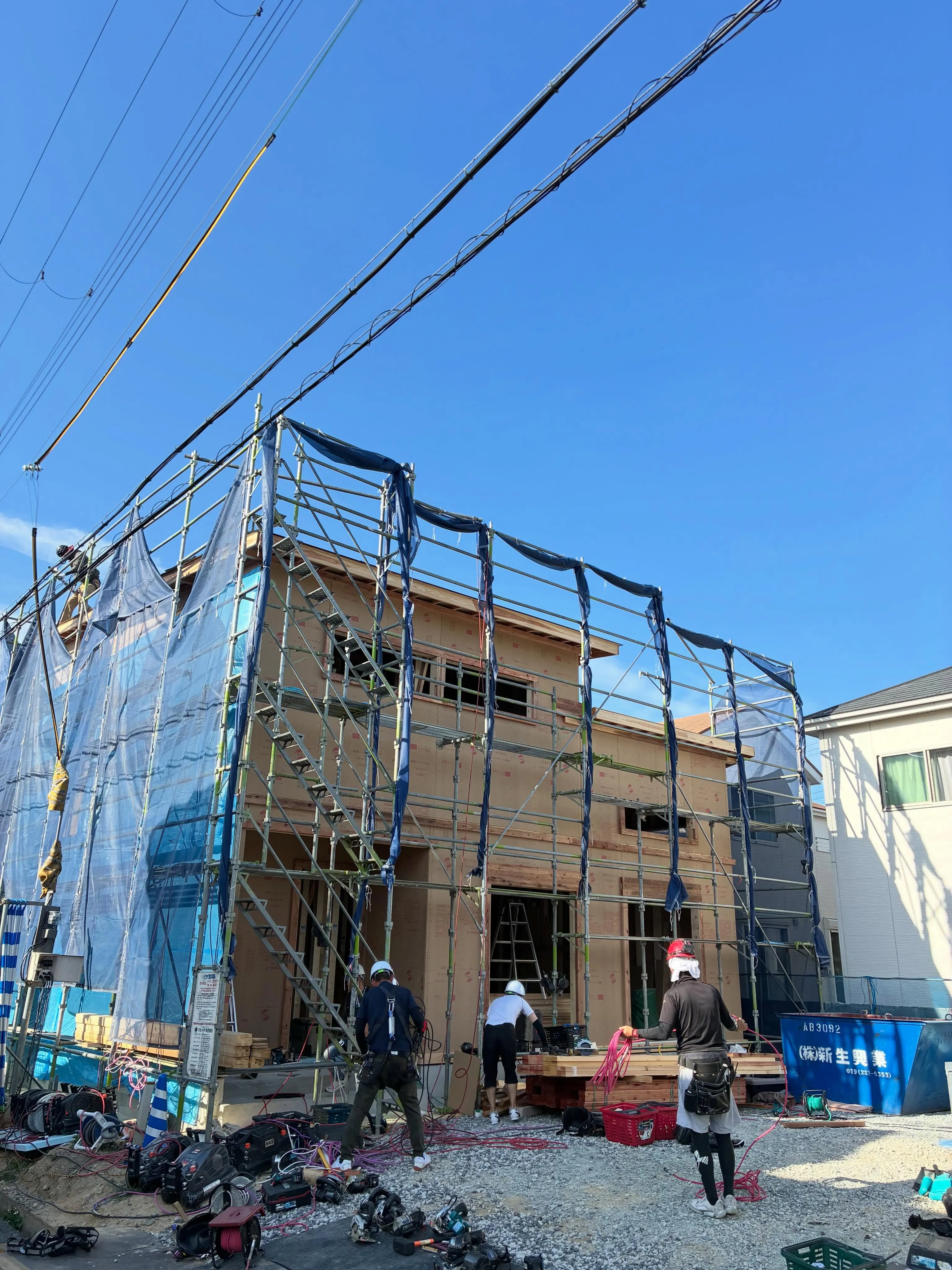上棟工事👷7件目〜！