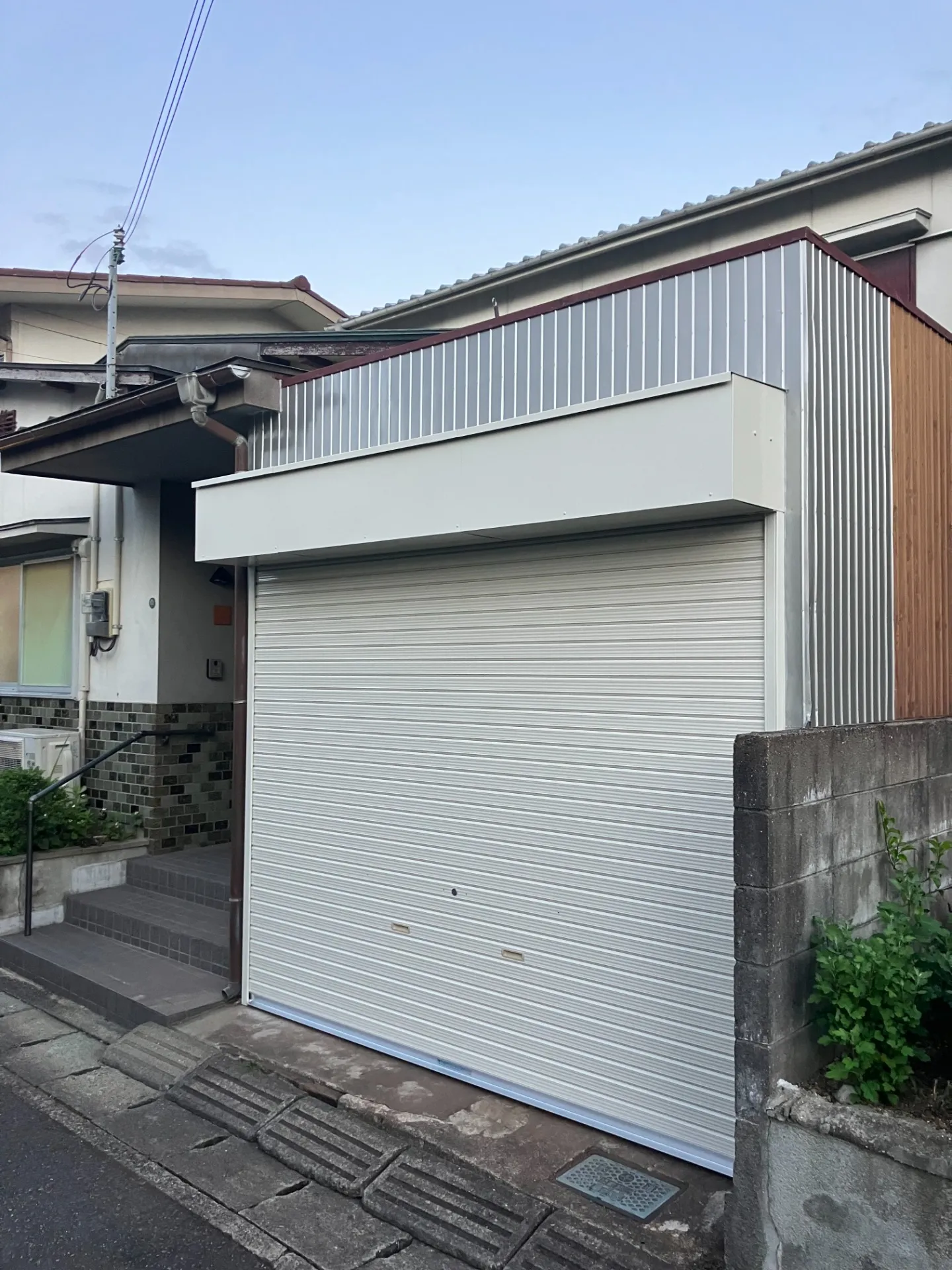 新、シャッター