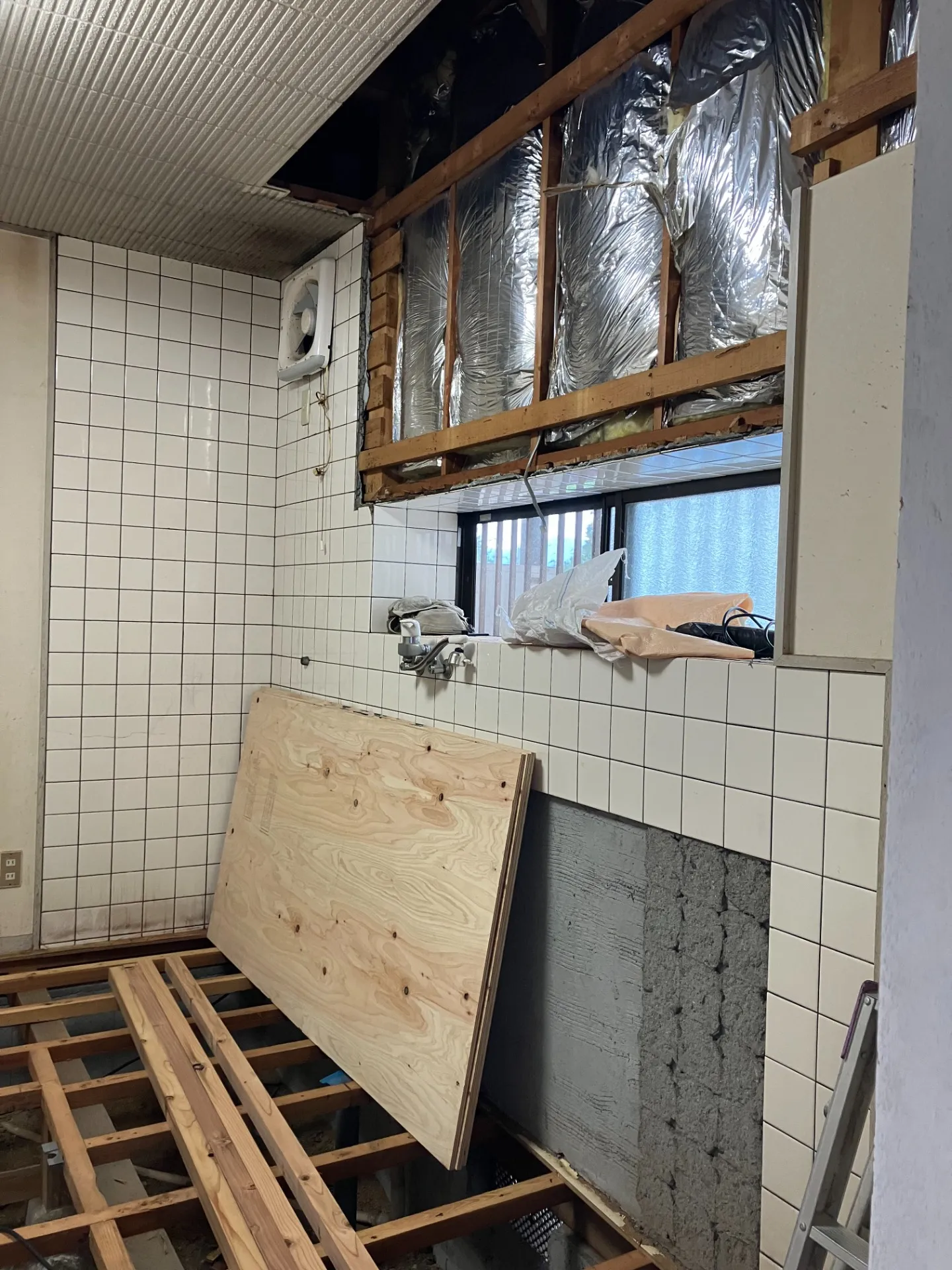 姫路市夢前町　キッチン入替え
